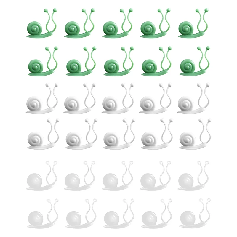 

Climbing Plant Clips Wall Mounting Clips Self-Adhesive Plant Clips Plant Ties for Support and Fixing Plants Home Office