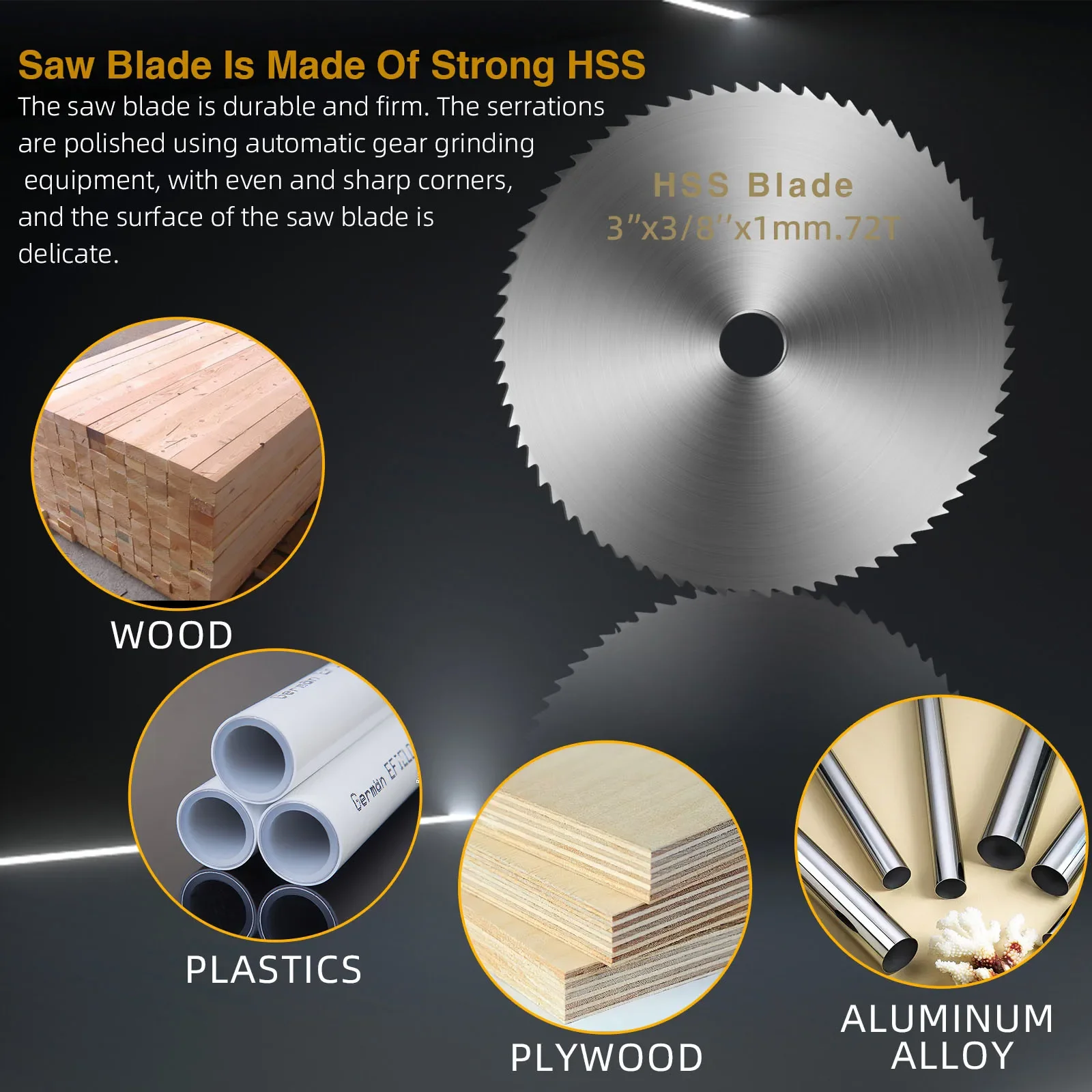 75 80 100 мм 1/3 шт. пильный диск из быстрорежущей стали циркулярный Фрезерный резак
