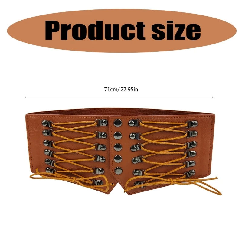 SZL Широкий поясной ремень Эластичный пояс Регулируемый тренажер Элегантный