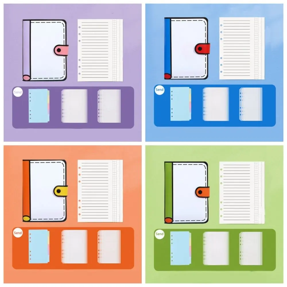 Креативный блокнот из искусственной кожи A6 100 листов лоскутная бухгалтерская