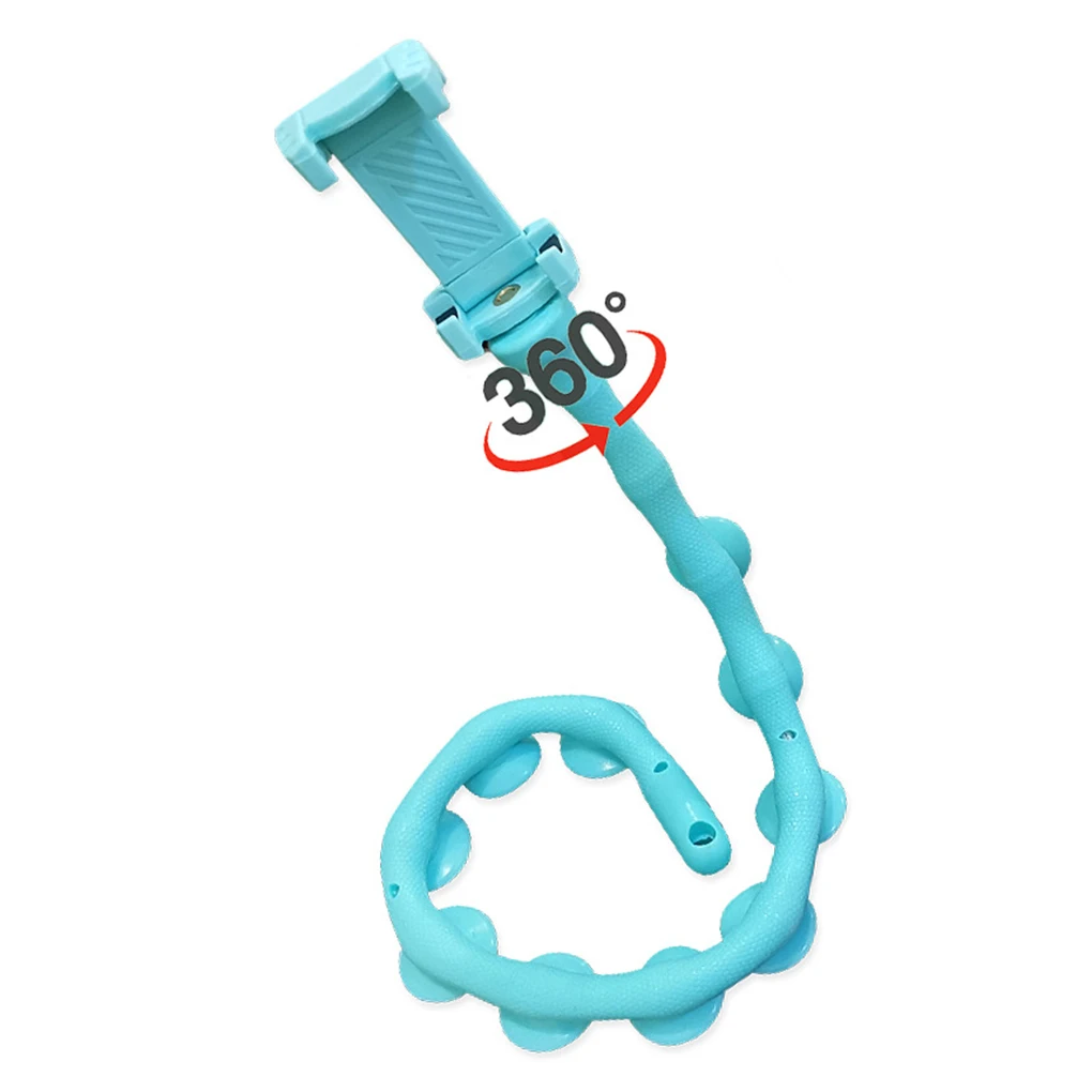 

Flexible Suckers Mobile Phone Holder Portable Rubber Cell Phone Bracket Clip with Suction Cups