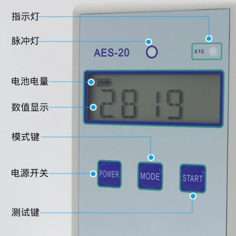 Твердый высокоточный тестер концентрации отрицательных ионов кислорода в руде