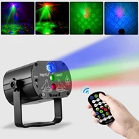 portable 8 holes 6 holes 2 holes stage lamp laser projector bar disco party light for nightclub with remote laser pattern light