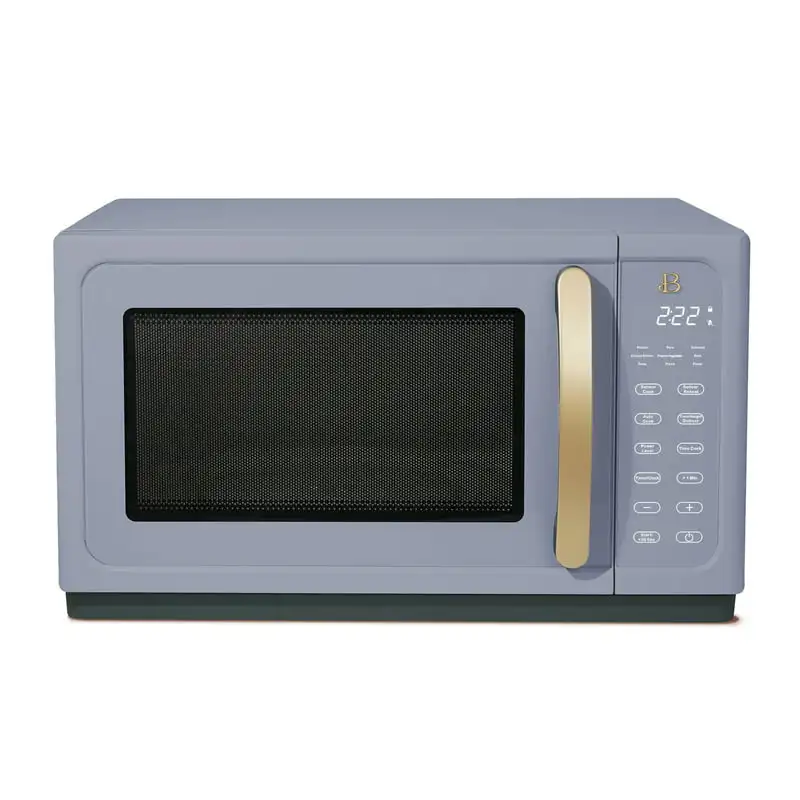 

1.1 Cu ft 1000 Watt, Sensor Microwave Oven, Cornflower Blue Drew Barrymore