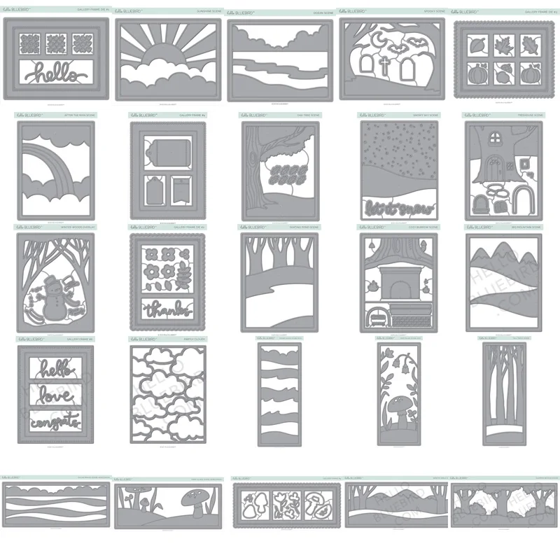 

2021, AliliArts, металлические плашки, панели для скрапбукинга, фотоальбома, декоративного тиснения, бумажной карты