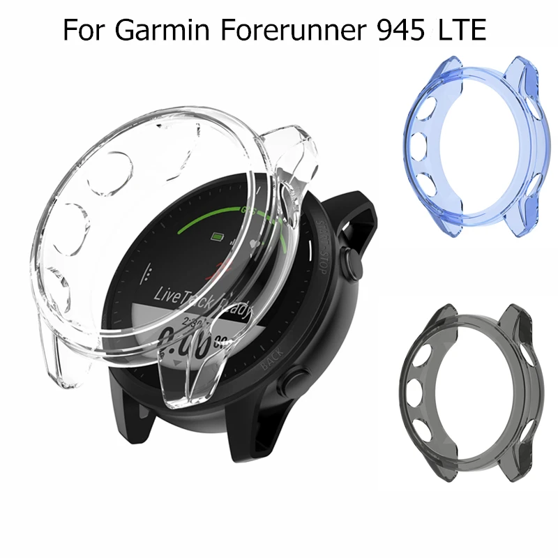 

Мягкая силиконовая защитная рамка для Garmin Forerunner 945 LTE, чехол из тпу для Forerunner 945 LTE