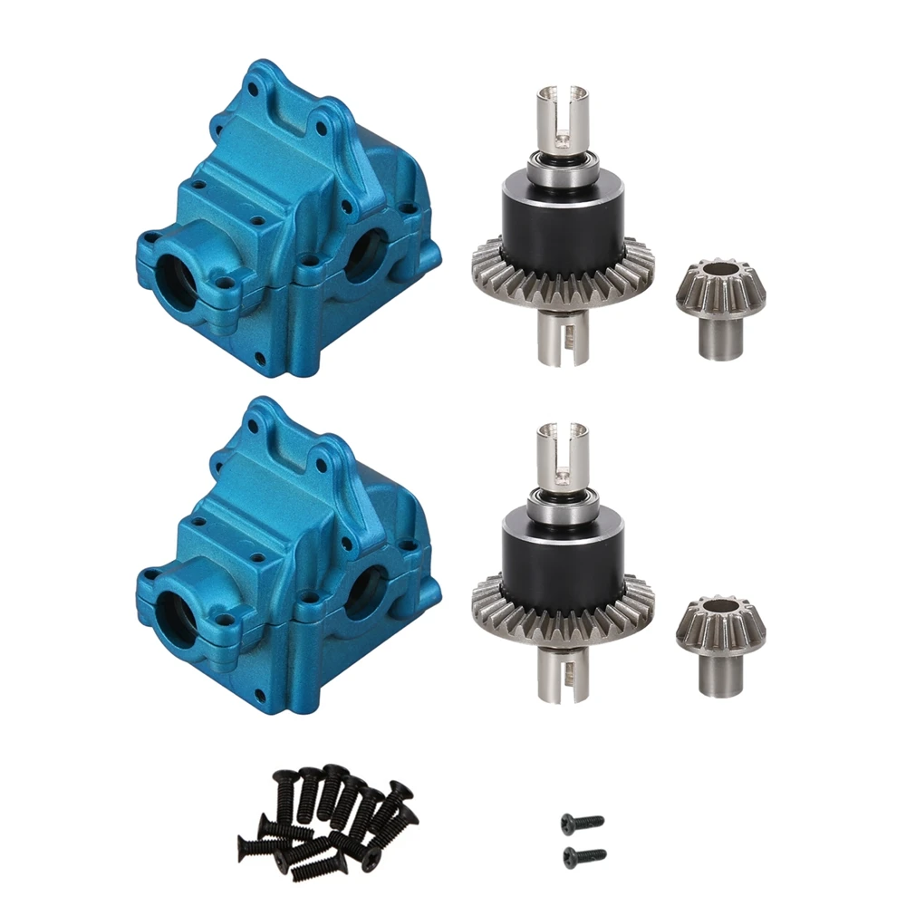 

Набор металлических дифференциалов и коробка передач для Wltoys 144001 144002 144010 124016 124018 124019, детали для модернизации радиоуправляемых автомобилей...