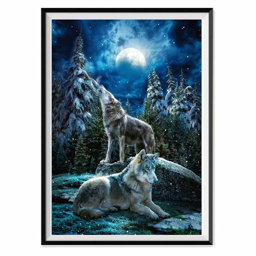 

Paint by Numbers for Adults Landscape with Frame Rhinestone Pasted Cross Diamond Painting Belle Make Your Own Diamond Painting