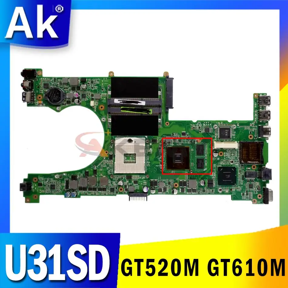 

Материнская плата для ноутбука U31SD GT520M GT610M