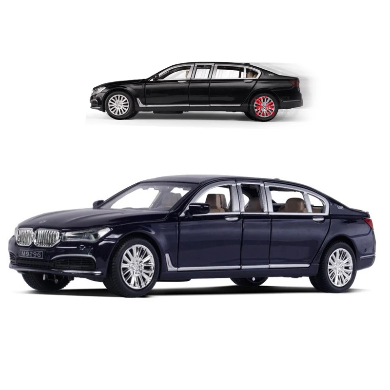 

Hot sale: 1:24 alloy BMW model children's toy car educational boy toy die-casting model light and sound effects