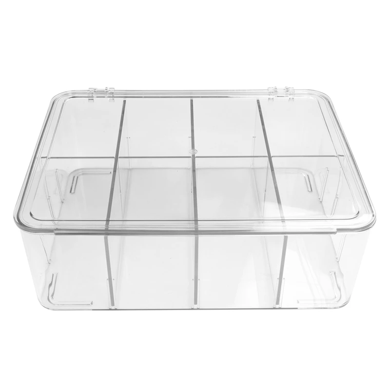 

Пластиковый чайный пакетик, органический органайзер для хранения чайных пакетов, коробка с прозрачной крышкой, держатель для чайных пакето...