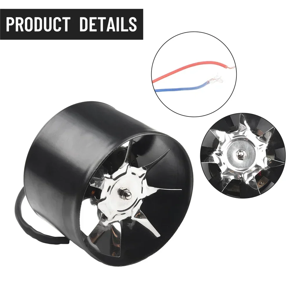 Вытяжной вентилятор длина цилиндра 100 мм дымоэкстрактор канальный 140 м3/ч