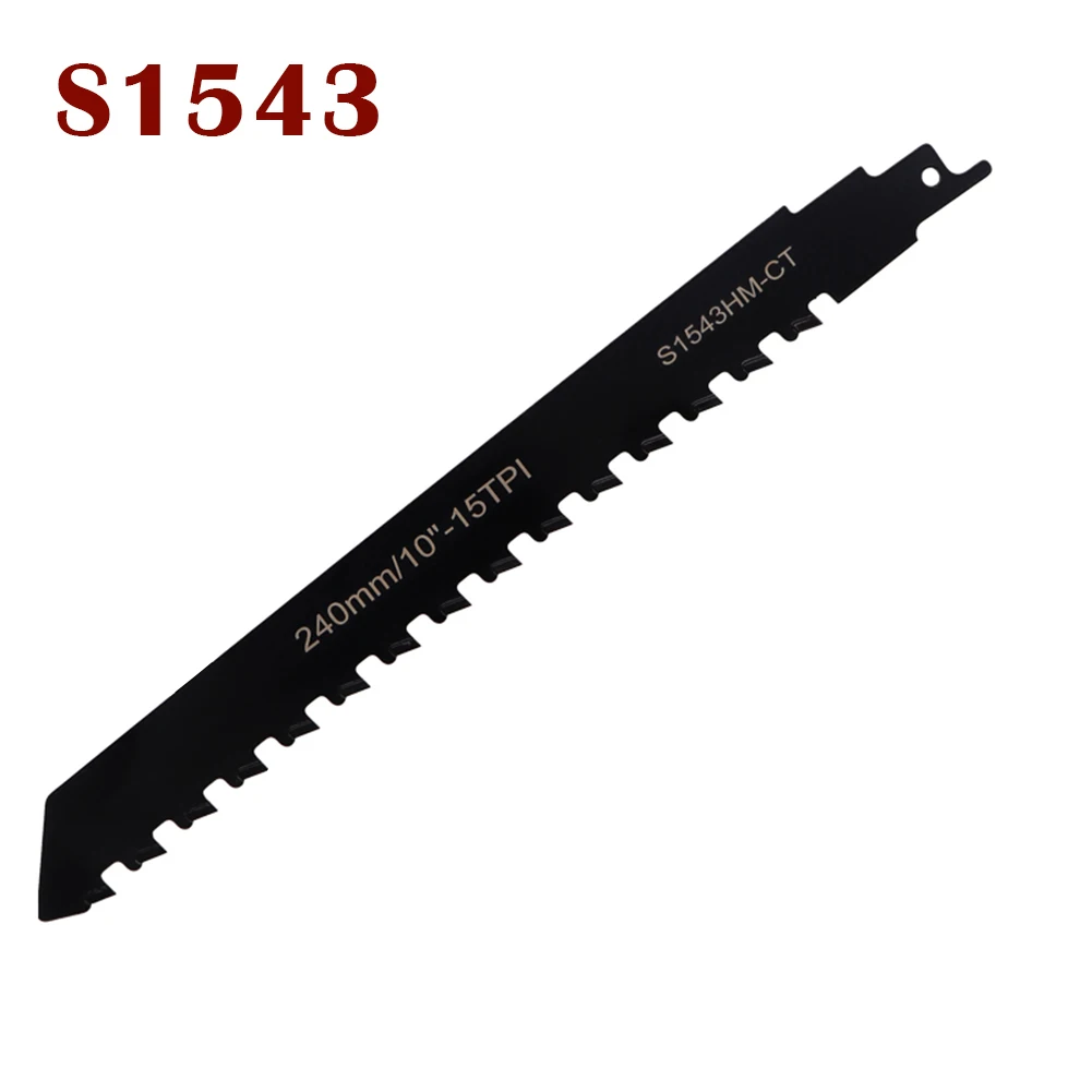 

Полотно сабельной пилы для резки красного кирпича, 1 шт., S3243/S2243/S1243/S1543/S0243, толщина 1,5 мм, шаг зуба 12 мм