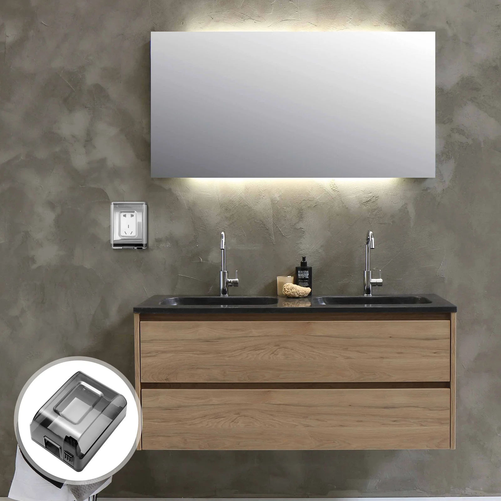 

Lamp Switch Wall Outlet Plug Cover Electrical Socket Guard Electrical Cable Protector Cover Cover Box Socket Cover Box Cable