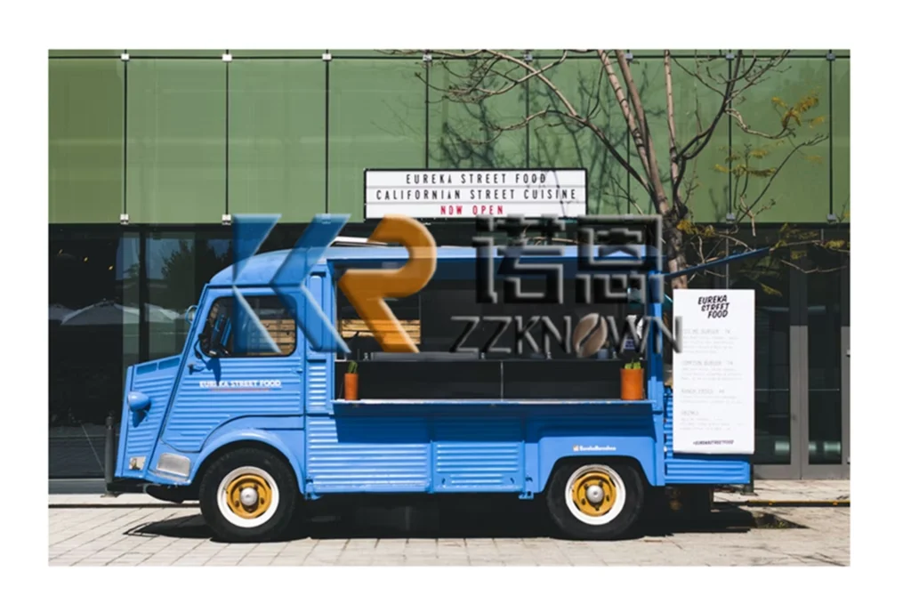 

Stainless Steel Bus Deep Fryer Fast Food Trucks Street Mobile Food Trailer with Full Kitchen Equipments