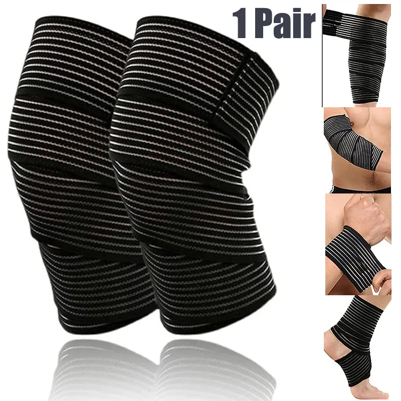 

Knee Pad Support Joint Tape Compression Knee Gym Elast Bandag Sport Knee Bandage Tape Protective Elastic Arthritis Drop Shipping