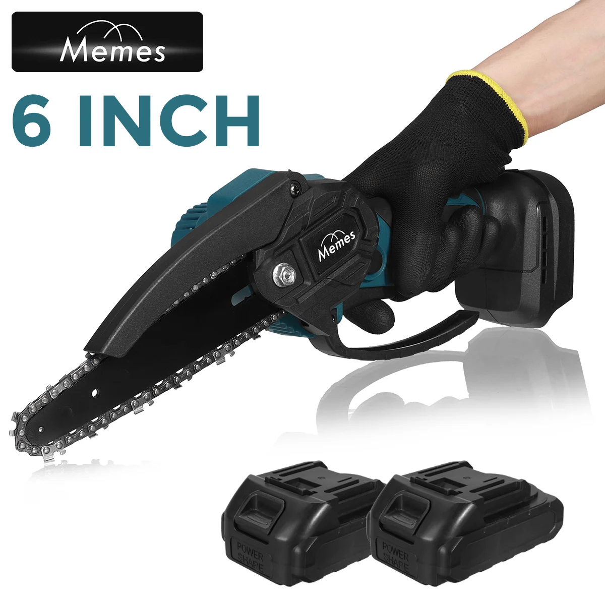 

Беспроводная Электрическая цепная пила 6 дюймов, резак для дерева, перезаряжаемые цепные пилы для обрезки дерева, садовые электроинструмен...