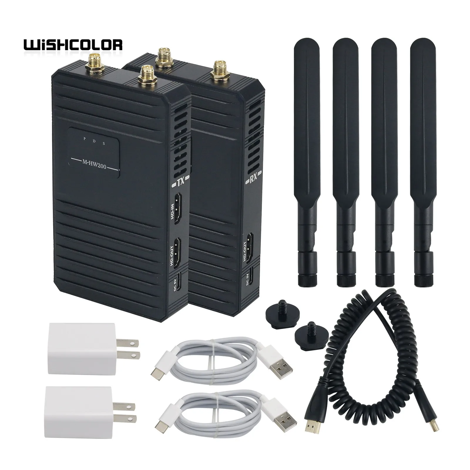 

Беспроводной HDMI-трансмиттер HamGeek HW200, 5,8 ГГц, 200 м/футов