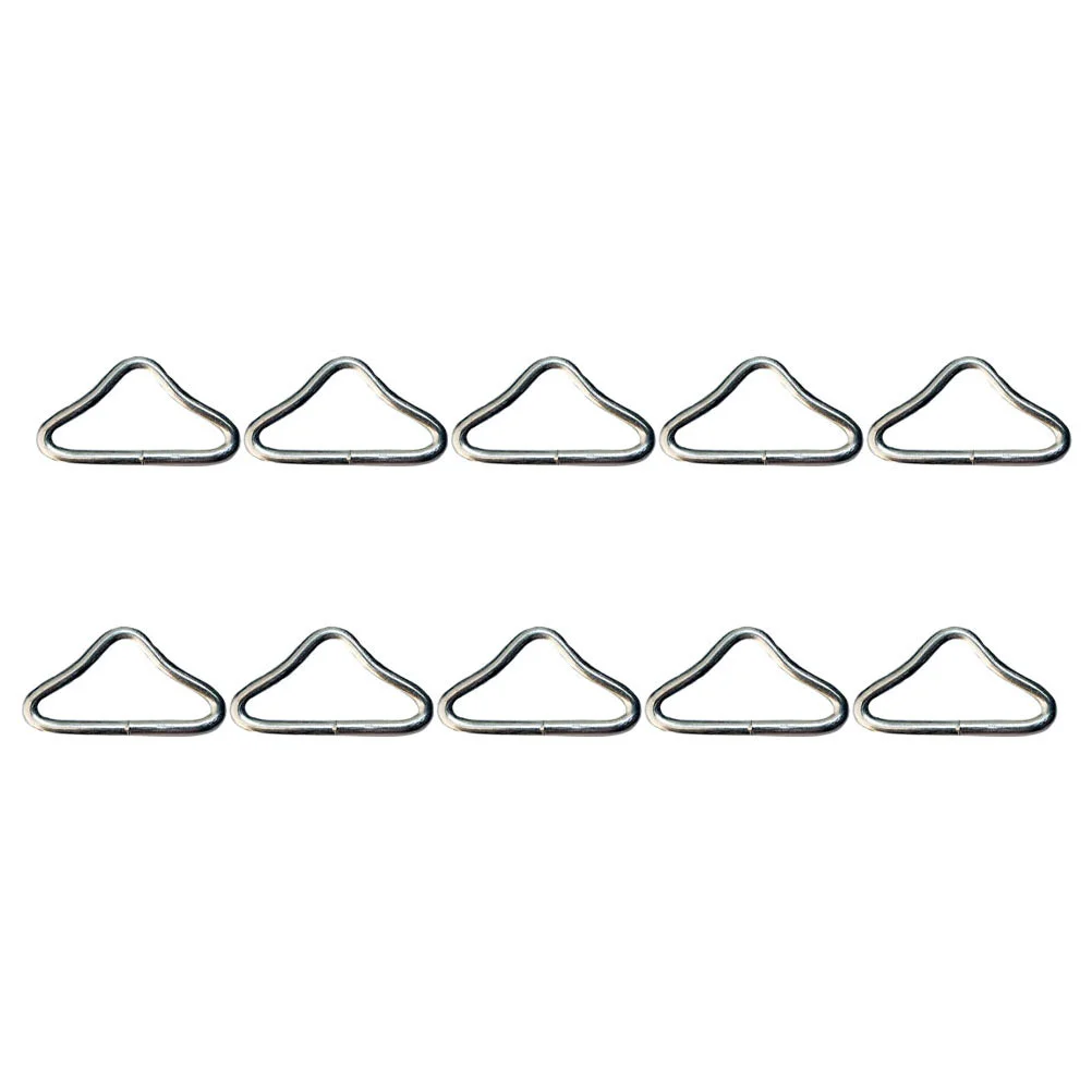 

20 Pcs Kids Tools Triangle Buckle Strap V- Rings Bungee Bed Accessories Mattress Handbag Special Trampoline