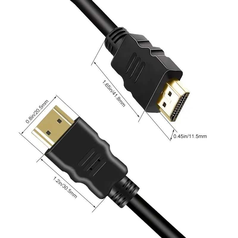 Фото Кабель HDMI PssPzz 4K 60 Гц, кабель HDMI «папа-папа», высокоскоростной кабель HDMI 2.0 с 18 Гбит/с для UHD Samsung TV, монитора, PS4/3, Xbox One №3
