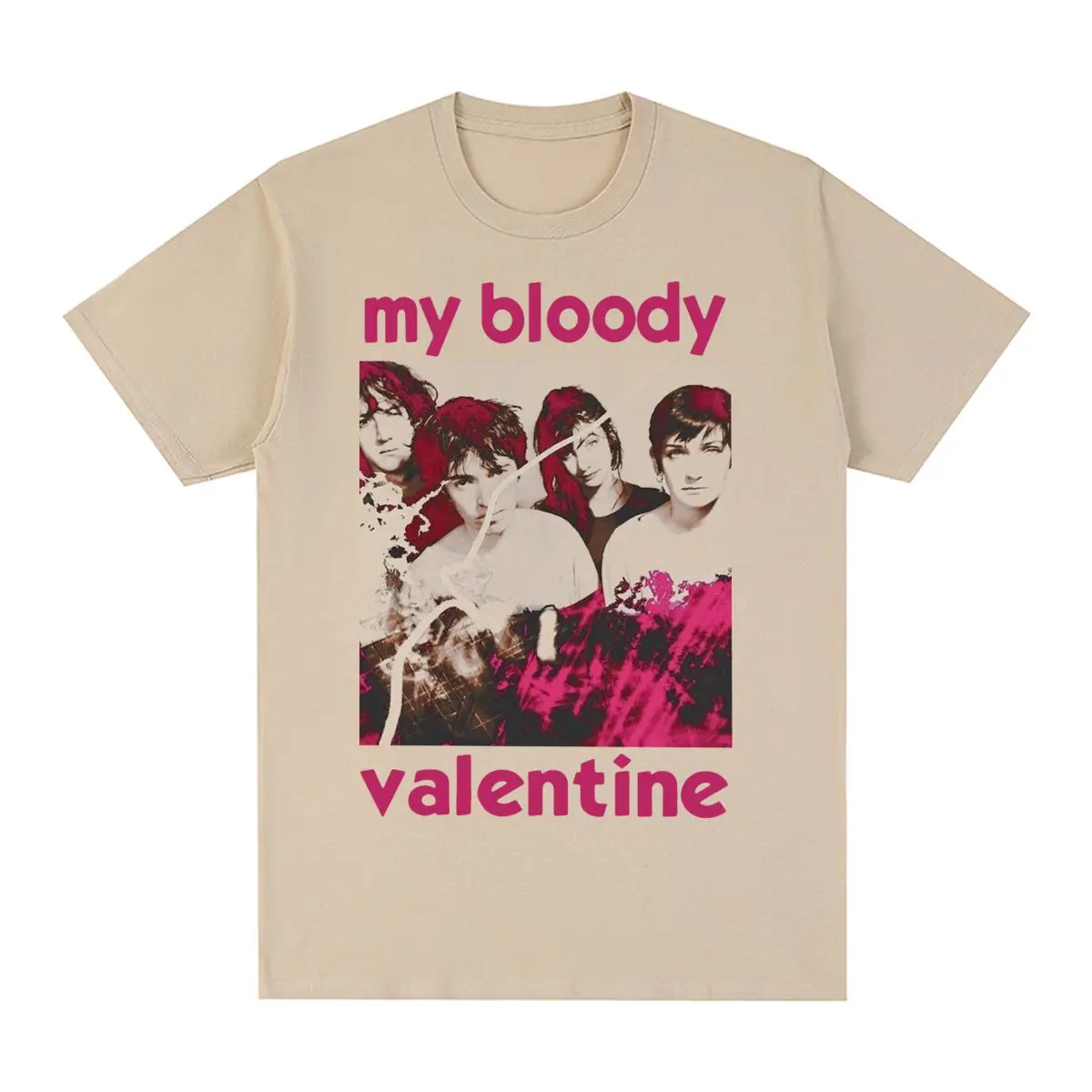 

My Bloody Valentine Vintage T-shirt shoegaze shoegazing slowdive Cotton Men T shirt New Tee Tshirt Womens Tops