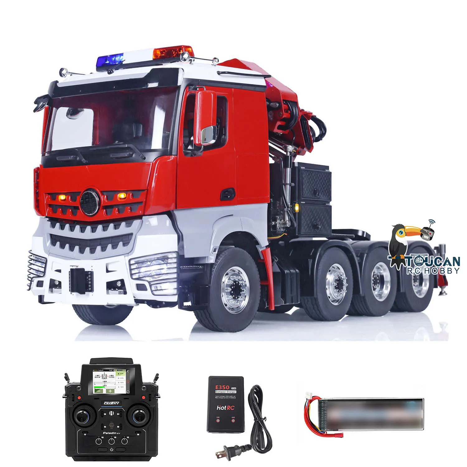 Рисунок 2 - Металлическое шасси 8x8 LESU 1/14