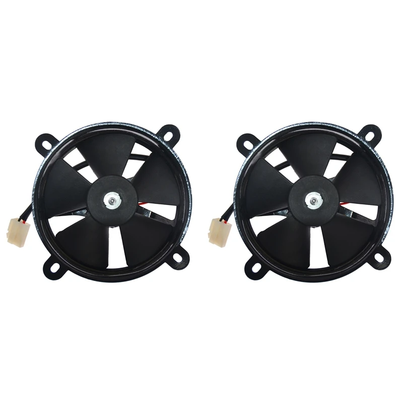

2Pcs 6 Inch Radiator Thermo Electric Cooling Fan For 150C 200Cc Quad Dirt Bike ATV Buggy