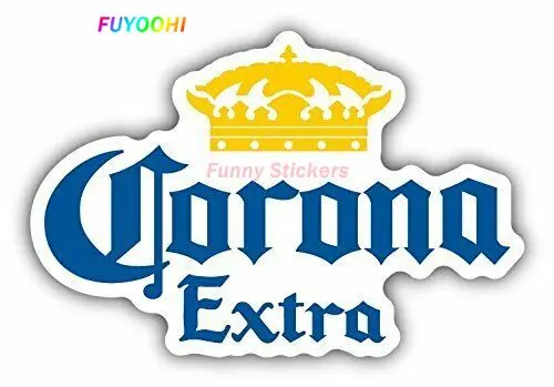 

Fashion Car Bumper Sticker Suitable for Corona Extra Mexican Beer Decal Sunscreen Waterproof PVC