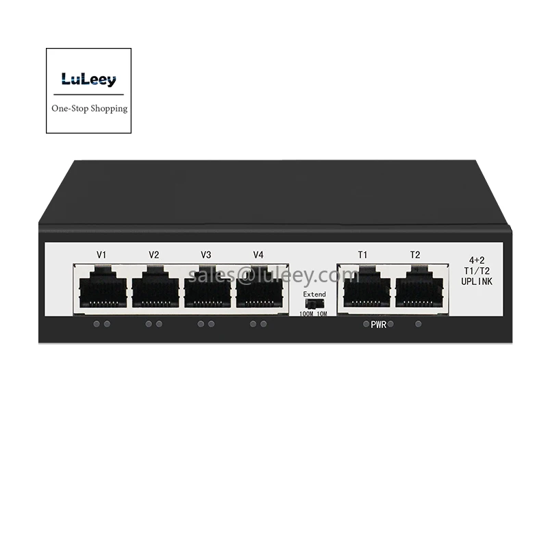 100M/1000M 4/5/8/10/16/24/48 SFP POE Ethernet switch Built-in power supply monitoring Compatible with Haikang Dahua TP camera |