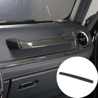 car co pilot storage glove box handle cover stickers trim car styling for mercedes benz g class w463 g350 400 g55 g63 2019 2020