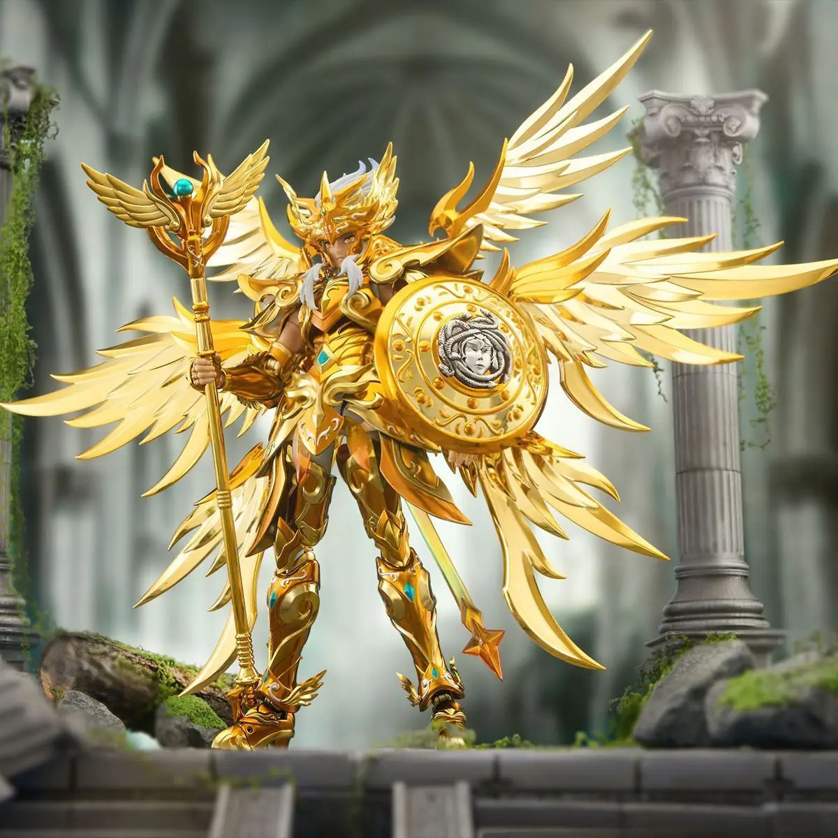 Фото В наличии: Фигурка Saint Seiya ToyPoint TP Zeus Platinum / Star Cast Version Saint Cloth Myth, коллекционная, подарочная №5