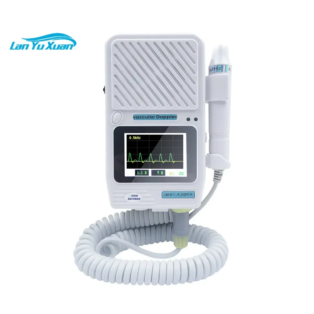 Vasuclar допплер-детектор скорости с 8 МГц зондом детектор кровяного потока