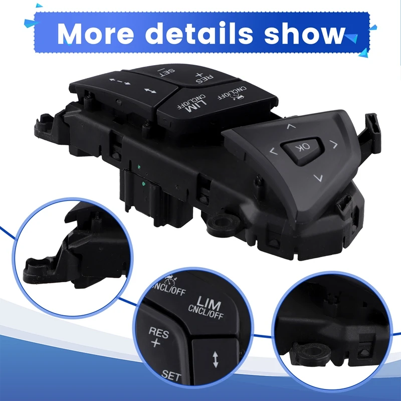 Автомобильный руль кнопка круиз-контроля в сборе многофункциональный