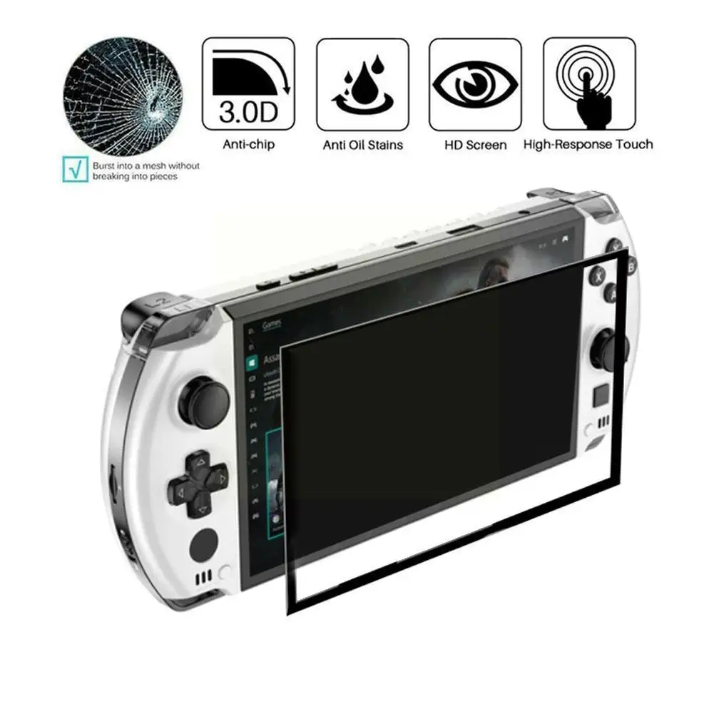

Прозрачное закаленное стекло для Gpd Win 4, Защита экрана для Gpd Game Win4, 6 дюймов, ультратонкая полная обложка, защитная пленка на переднюю панель K8a5