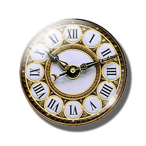 Комплект из 5 штук стеклянных кабошонов для бижутерии ESSPOC