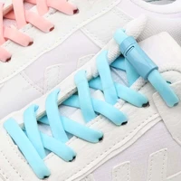 elastic laces sneakers no tie shoe laces magnetic lock shoelaces without ties kids adult round shoelace rubber bands for shoes
