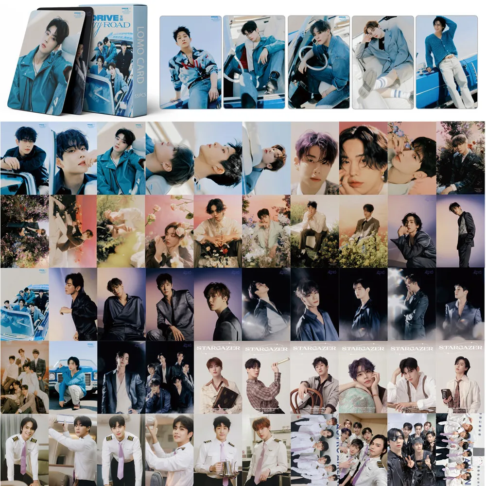 

55Pcs/Box KPOP ASTRO 2022 season's greetings LOMO Card Photo Card Collective Postcard