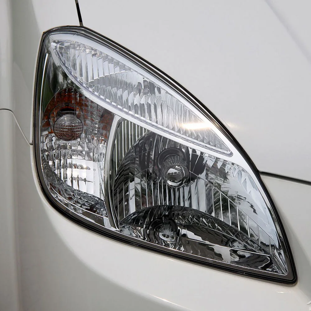 For Kia Rio 2005-2012 Penutup Lampu Depan Butik Transparan Lampshdade Kepala Cangkang Plexiglass Ganti Lensa Asli