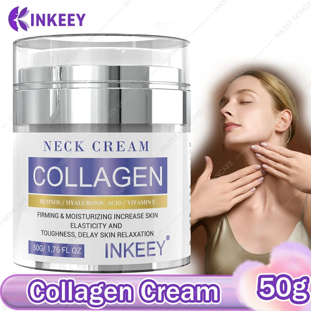 

Collagen Cream Neck Firming Cream Anti Aging Anti Wrinkles Tightening Lifting Whitening Face Cream for Neck Double Chin Reducer