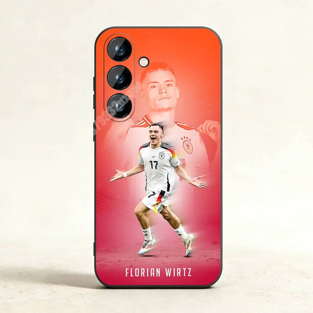Фото Чехол для телефона Germany Football W-Wirtz-S для Samsung Galaxy A73 72 71 70 A53 52 41 40 A32 31 30 Note20 Note10 Note9 №4