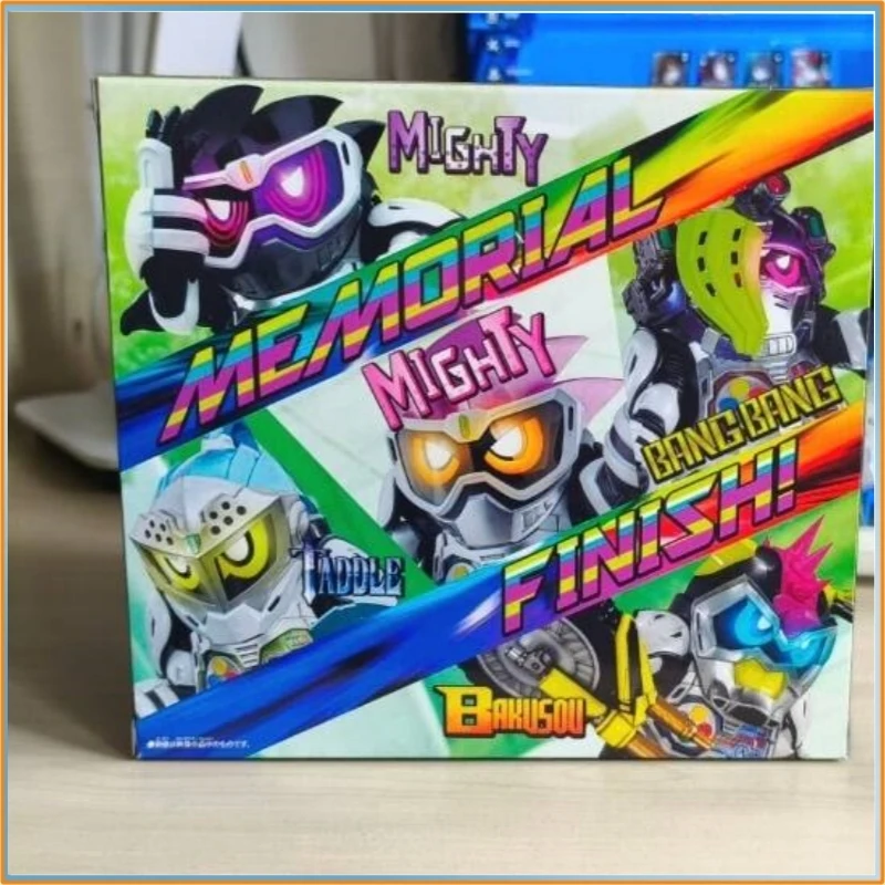 Фото НОВЫЙ Bandai Sb Dx Kamen Rider Ex-Aid Brave Final Memorial Set-5-Person Final Gashat Косплей Опора Игрушка в подарок №3