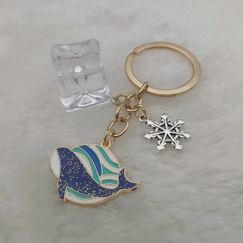 Брелок Кит ручной работы креативный милый мультяшный брелок с подвеской в виде