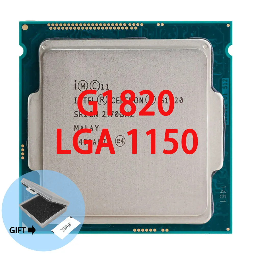 

G1820 For intel celeron processor cpu 2.7GHz 22NM 53W LGA 1150 Desktop CPU