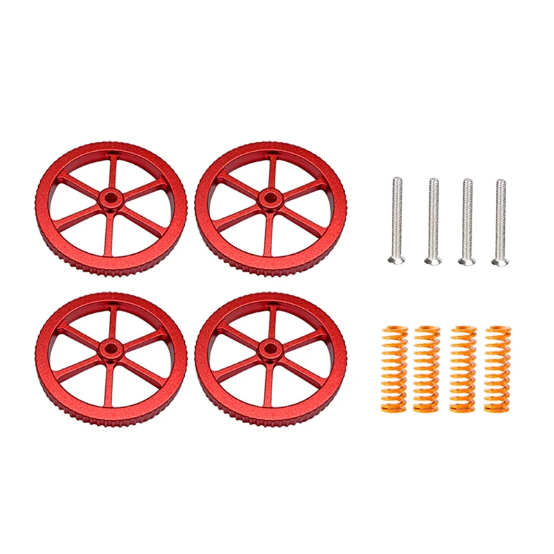 

Горячая Распродажа, Выравнивающая гайка CR10 M4 в сборе, полностью металлический алюминиевый сплав, 3D принтер, «сделай сам», аксессуары для выравнивания