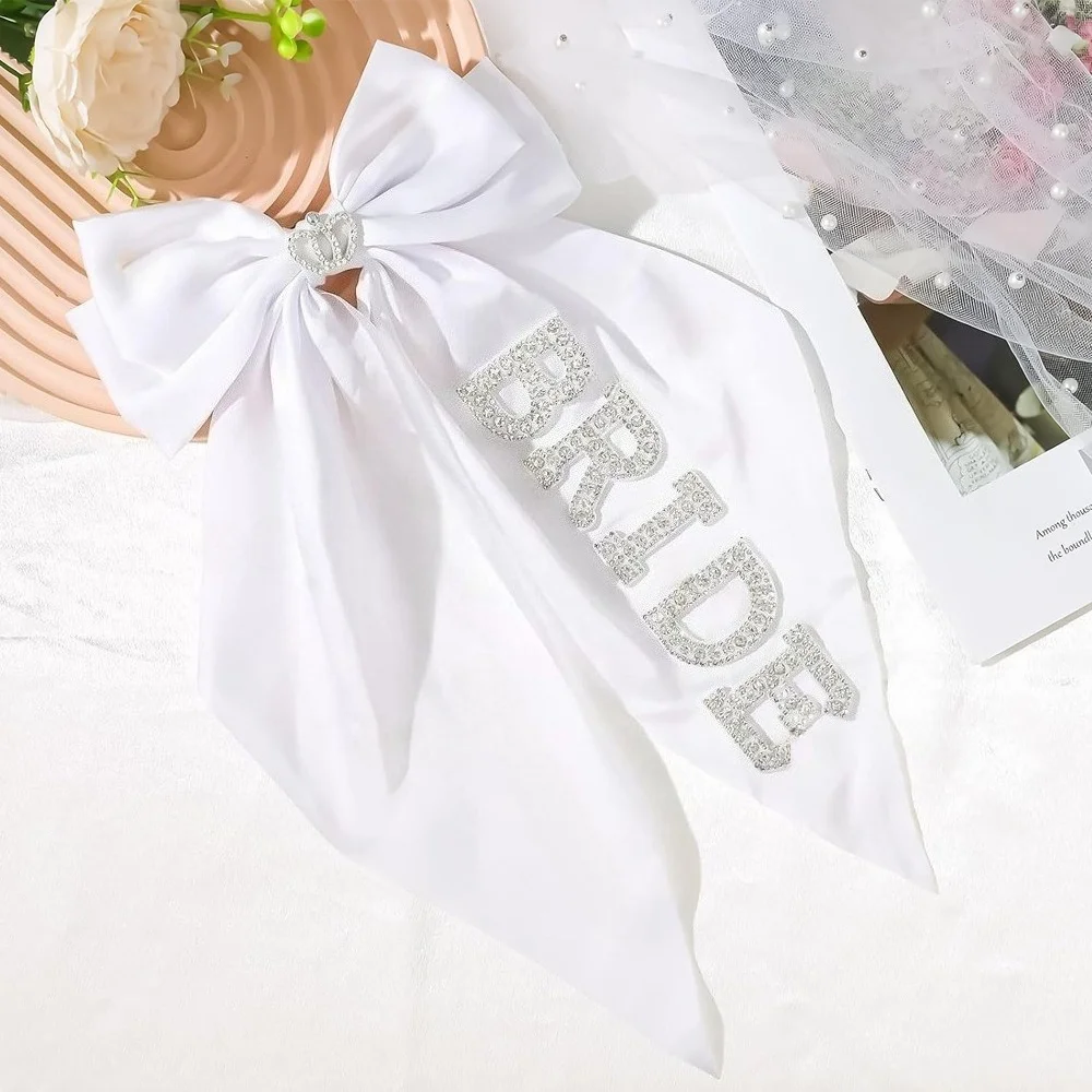 

Белый бант для волос BRIDE HGDTFF