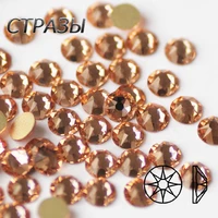 ctpa3bi light peach ss16 ss40 non hotfix glass rhinestones diy garment sewing supplies fabrics decorative crystal stones