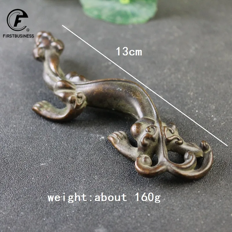 1 шт. Ретро латунные счастливые бриллиантовые миниатюры из чистой меди поделки