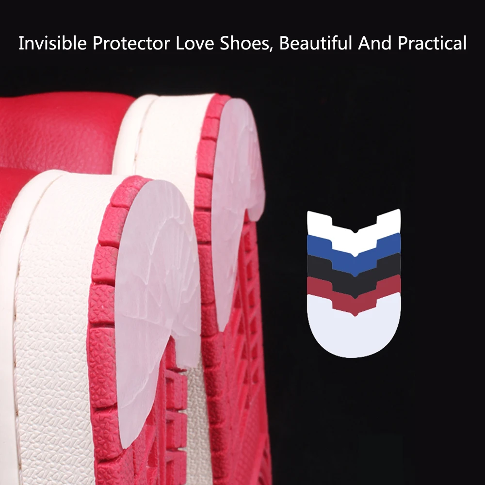 Rubber Sole Protector Sticker for Sneaker Heel Non-slip Wear-resistant Outsole Insoles for Shoes Repair Shoe Soles Replacement