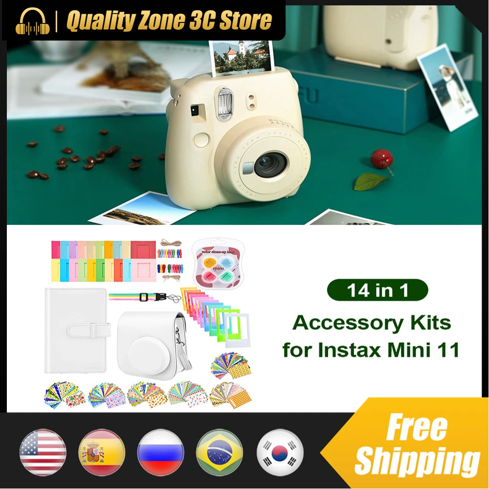 

14 в 1, набор фильтров для Instax Mini 11