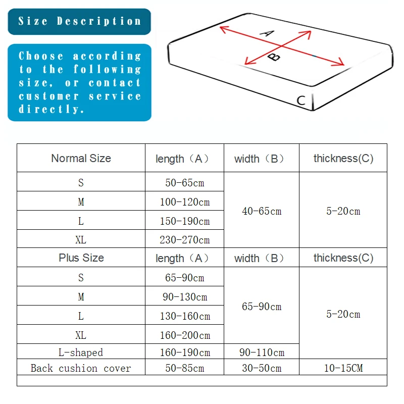 Printing Elastic Seat Cushion Cover Stretch Sofa Covers for Living Room Furniture Protector Slipcover Couch Removable | Дом и сад